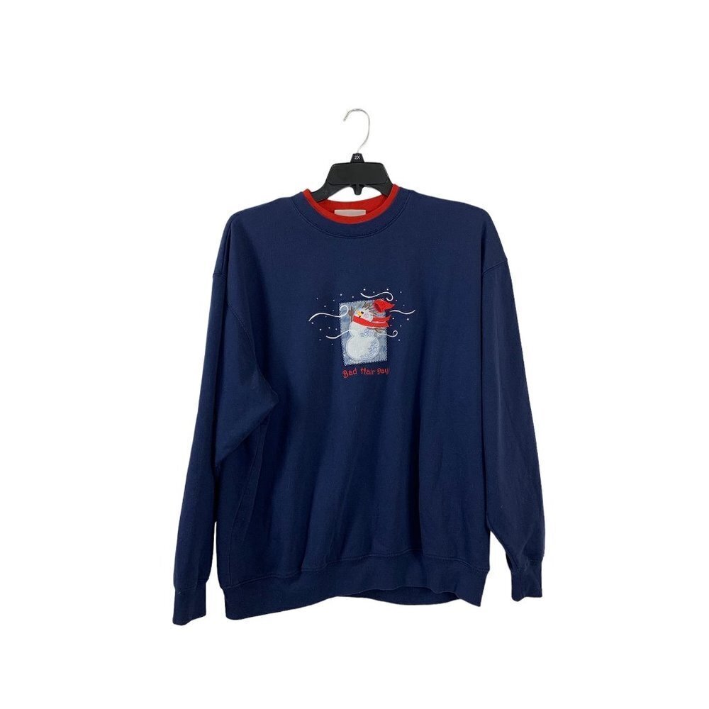 M & C Sportswear Women's Snow Man Sweater